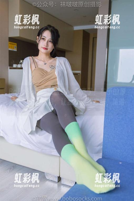 BoBoSocks袜啵啵-稚予 BoBoSocks袜啵啵 - 集齐了!稚予的厚黑丝大腿袜图包,让我想聊聊穿法,哈哈。