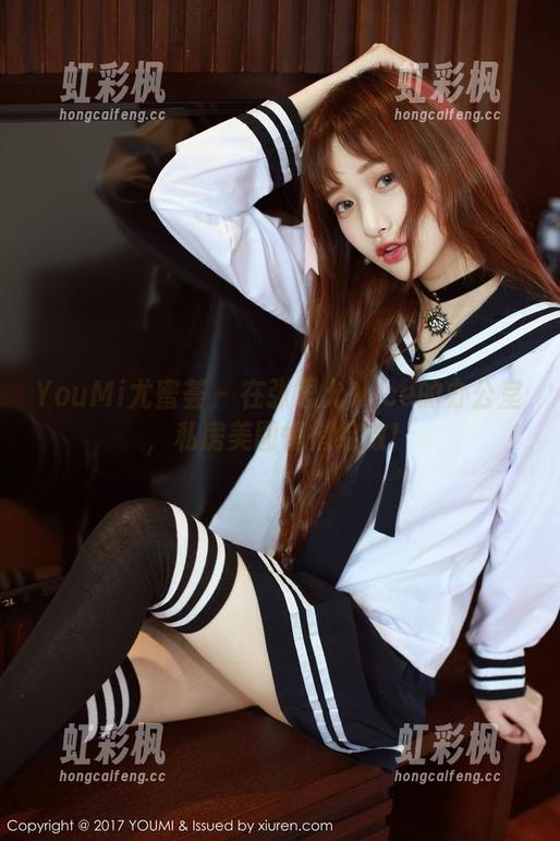YouMi尤蜜荟 - 在张思允Nice的办公室，私房美图悄悄绽放！