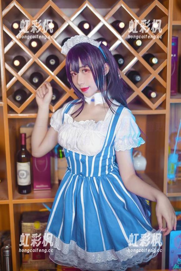 九曲Jean 这里有一波九曲Jean的粉发妹妹套图更新,防止心脏病、高血压哦!