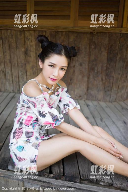 魅妍社-Mieko林美惠子 魅妍社 - Mieko林美惠子天台在线:这个天台比我家的阳台还有趣!